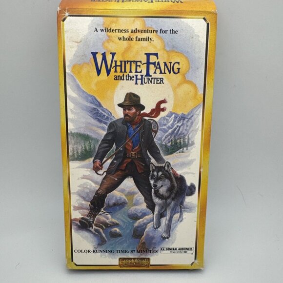 White Fang and the Hunter: Robert Wood Pedro Sanchez Ignazio Spalla M --vhs H2 - Picture 1 of 3